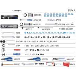 CAJA DE HERRAMIENTAS COMPLETA - 76 PIEZAS 2