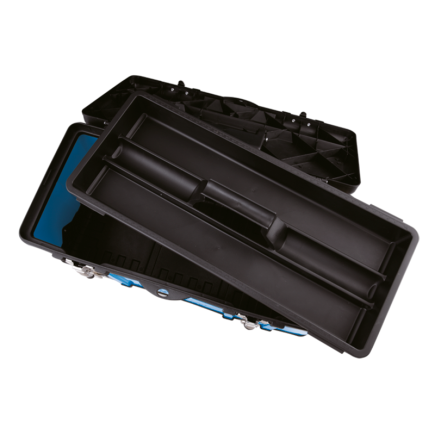 CAJA DE HERRAMIENTAS METALICA Y PLASTICO