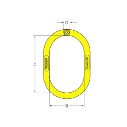 ANILLA OVALADA GRADO 80 2