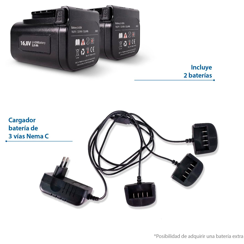 TIJERA A BATERIA GY 3202PS GOODYEAR