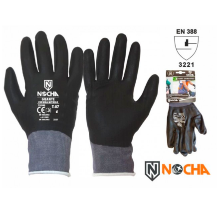 GUANTE ESPUMA NITRILO