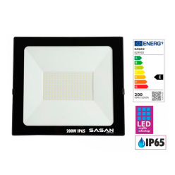 FOCO PROYECTOR LED 200W 22.500 LM NEGRO