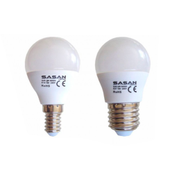 LAMPARA LED ESFERICA 8W
