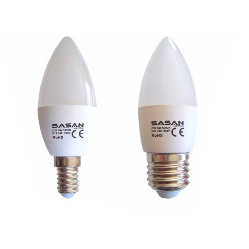 LAMPARA LED VELA 6W