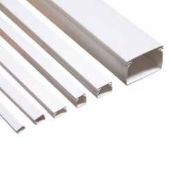 CANALETA BLANCA ADHESIVA