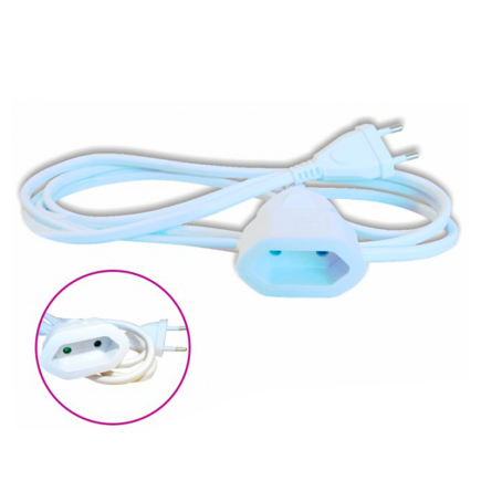 PROLONGADOR 2 X 1,0 MM 10A - 2300W