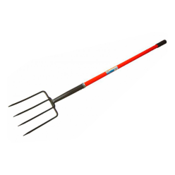 HORCA 4 DIENTES MANGO FIBRA VIDRIO LARGO