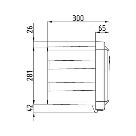 CAJA DE HERRAMIENTAS 750 x 350 x 300 DK81105