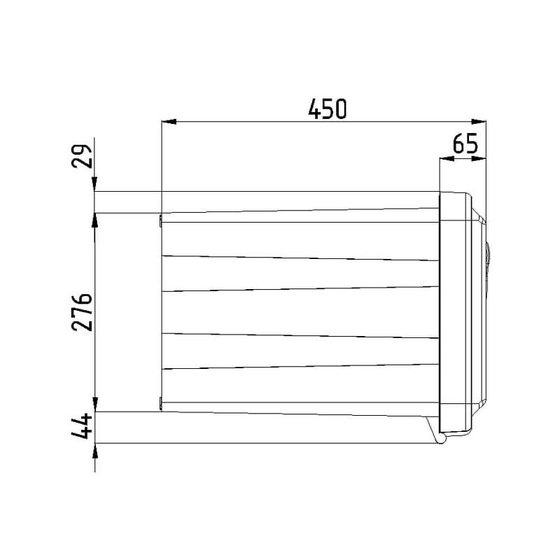 CAJA DE HERRAMIENTAS 750 x 350 x 450 DK81106