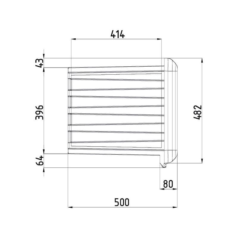 CAJA DE HERRAMIENTAS 685 x 500 x 500 DK81005