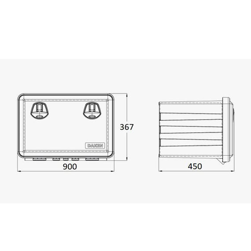 CAJA DE HERRAMIENTAS JUST 900 DK81110