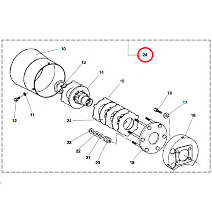 PROTECCION CONTRA SOBRECARGA ROTOVATOR HOWARD