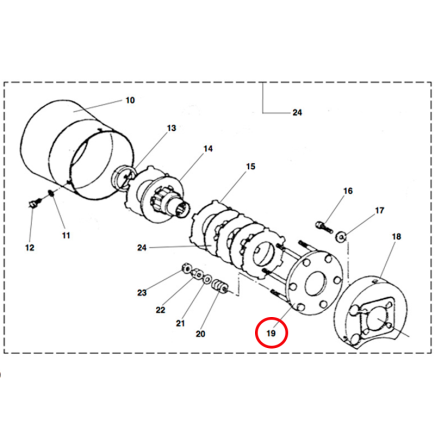 PLACA ROTOVATOR HOWARD