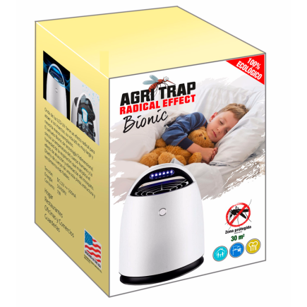 ANTIMOSQUITOS ELECTRICO AGRITRAP BIONIC 30 M²