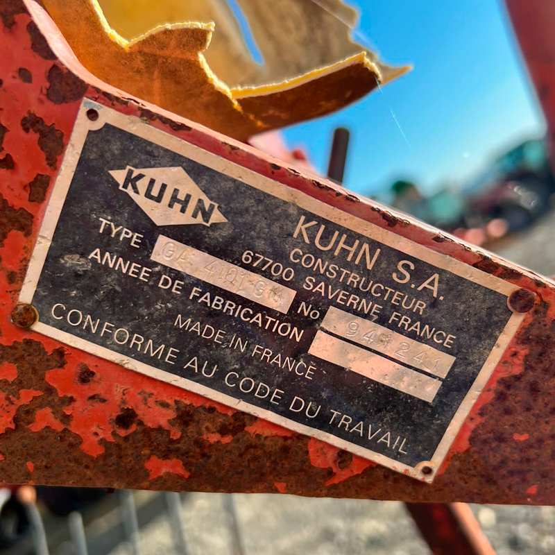 RASTRILLO KUHN 3,5 METROS