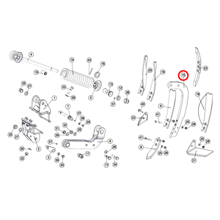 BRAZO RASTROJERO CROSS UNIA