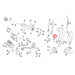 DEFLECTOR IZQUIERDO CROSS UNIA 2