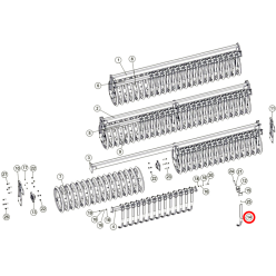 RASCADOR RODILLO ROLLER UNIA 2