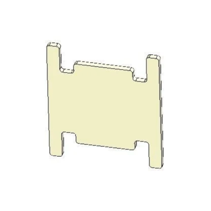 PLETINA ABRAZADERA RASCADOR RODILLO UNIA