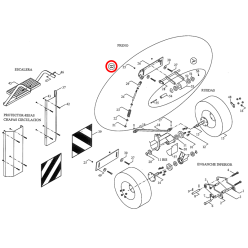 FRENO RODILLO - RUEDA DE SEMBRADORA SIN PREPARADOR 2