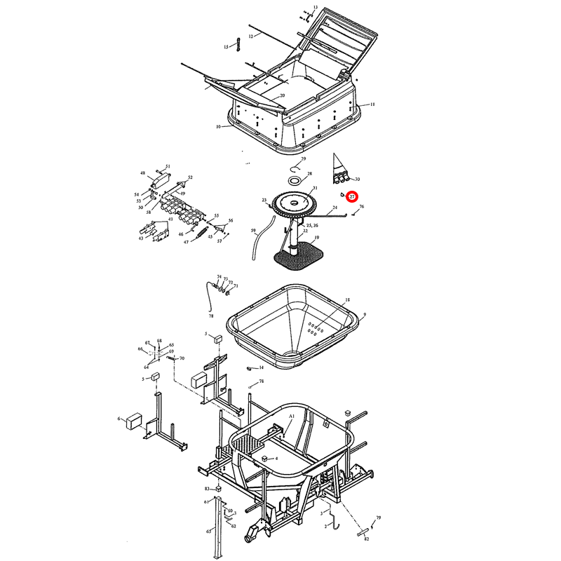 TAPON DEL CHORRO SEMBRADORA