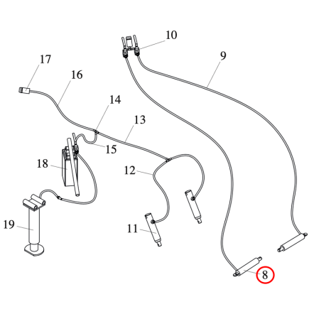 CILINDRO DE ABONADORA DOBLE DISCO