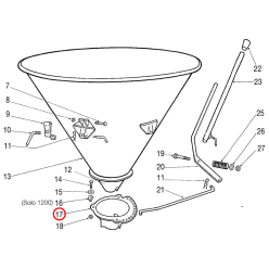 VARIADOR CENTRIFUGO GRIS ABONADORA UN DISCO 2