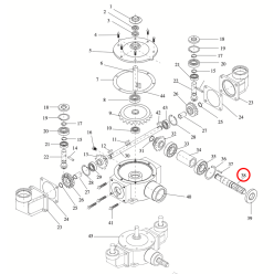 EJE TOMA DE FUERZA ESTRIADO DEL GRUPO ABONADORA DOBLE DISCO 2