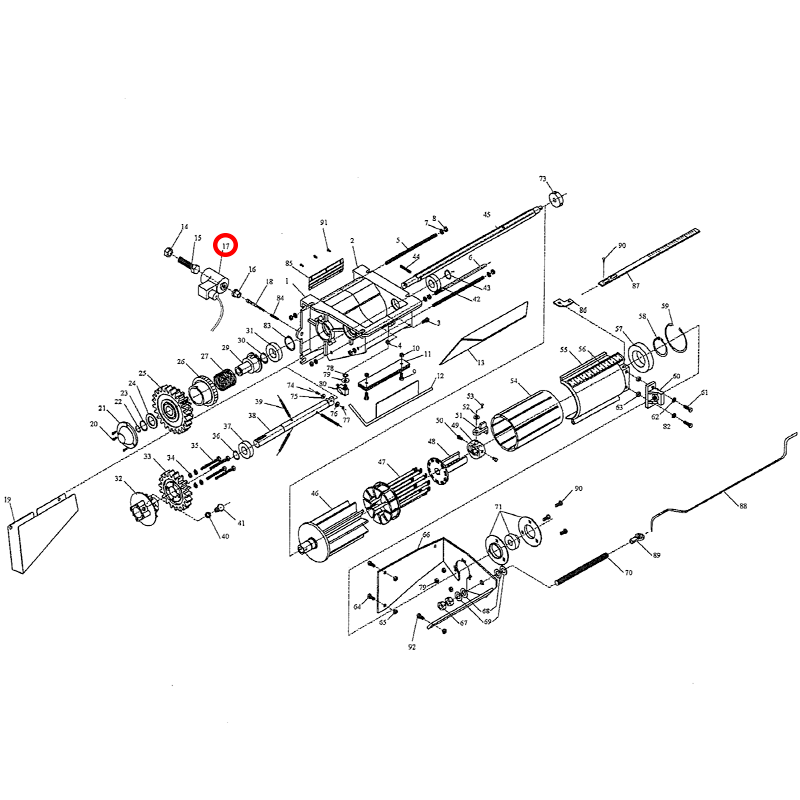 BOBINA CORTE GENERAL DEL DISTRIBUIDOR SEMBRADORA