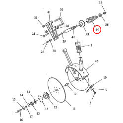 MUELLE PRESION BRAZO REJA SEMBRADORA 2