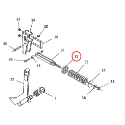 CAZOLETA BRAZO TD CINCADO SEMBRADORA 2