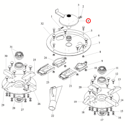 AGITADOR AC2 ABONADORA DOBLE DISCO 2