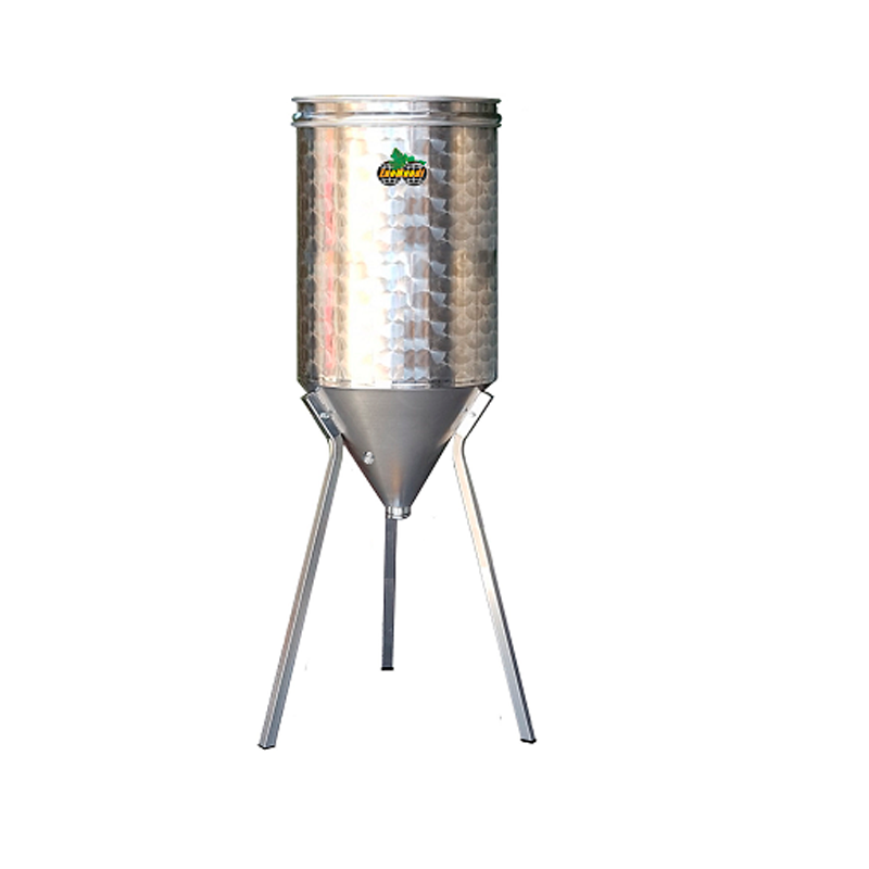 DEPOSITOS INOX. CON CONO 60º PARA ACEITE
