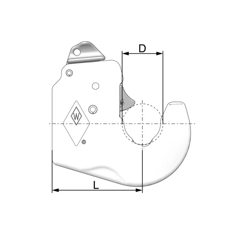GANCHO DE ENGANCHE AUTOMÁTICO PARA SOLDAR...