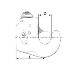 GANCHO DE ENGANCHE AUTOMÁTICO PARA SOLDAR CATEGORÍA 3/2... 2