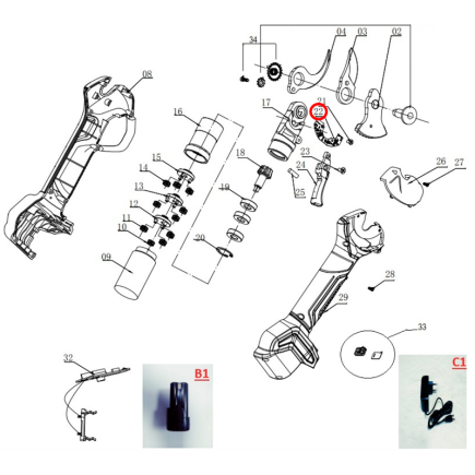 PLACA APERTURA DE TIJERA GY 2802PS GOOD YEAR