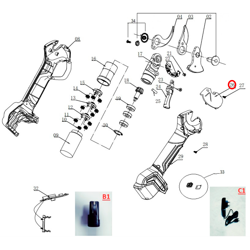TAPA INSPECCION DE TIJERA GY 2802PS GOOD YEAR