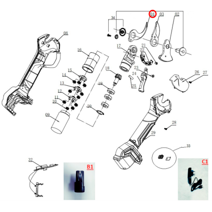 YUNKE DE TIJERA GY 2802PS GOOD YEAR