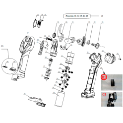 BATERIA 2,5 AH 16,8 V CUADRADA DE TIJERA GY 3202PS GOOD YEAR