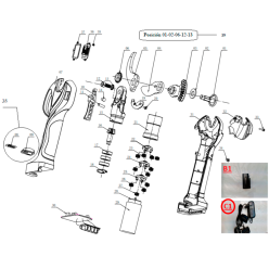 CARGADOR 3 VIAS 2,5 AH 4,0 AH TIPO A BAT. CUADRADA DE...