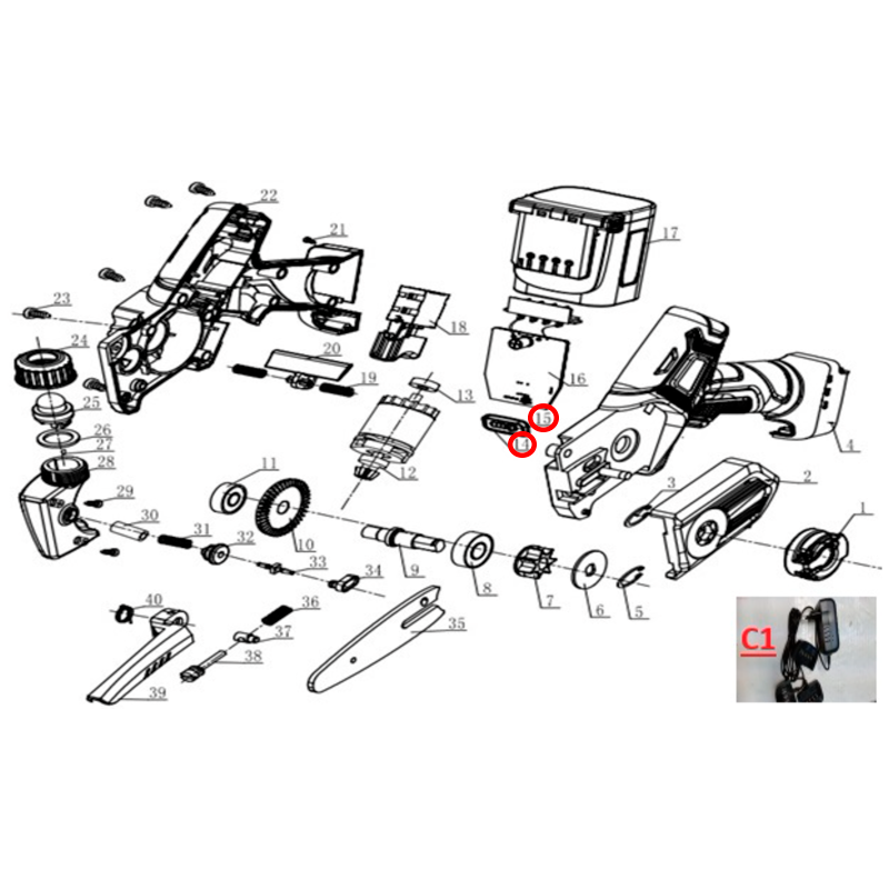 INTERRUPTOR ON/OFF PULSADSOR DE SIERRA DE MANO...