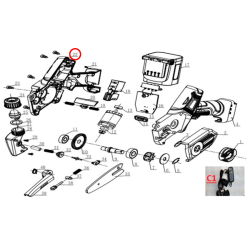 CARCASA DERECHA DE SIERRA DE MANO GY 450HC GOOD YEAR 2