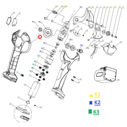 CARCASA IZQUIERDA DE TIJERA GY 4002PS GOOD YEAR