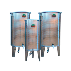 DEPÓSITOS SIEMPRELLENOS DE ACERO INOX. CON FONDO CÓNICO