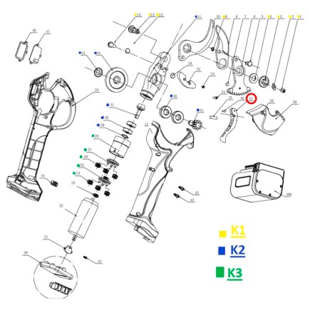 GATILLO CON IMAN 3 X 2,7 DE TIJERA GY 4002PS GOOD YEAR