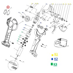 JUNTA PANTALLA DE TIJERA GY 4002PS GOOD YEAR 2