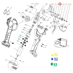 ANCLAJE CUCHILLA CON IMAN 5X3 Y PASADOR DE TIJERA GY... 2