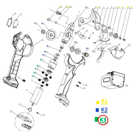 REDUCTORA MOTOR DE TIJERA GY 4002PS GOOD YEAR