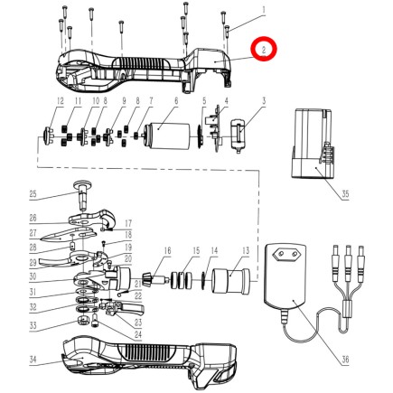 TAPA DERECHA DE TIJERA GY 28PS GOOD YEAR