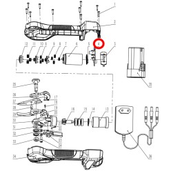 PLACA DE CONTROL DE TIJERA GY 28PS GOOD YEAR